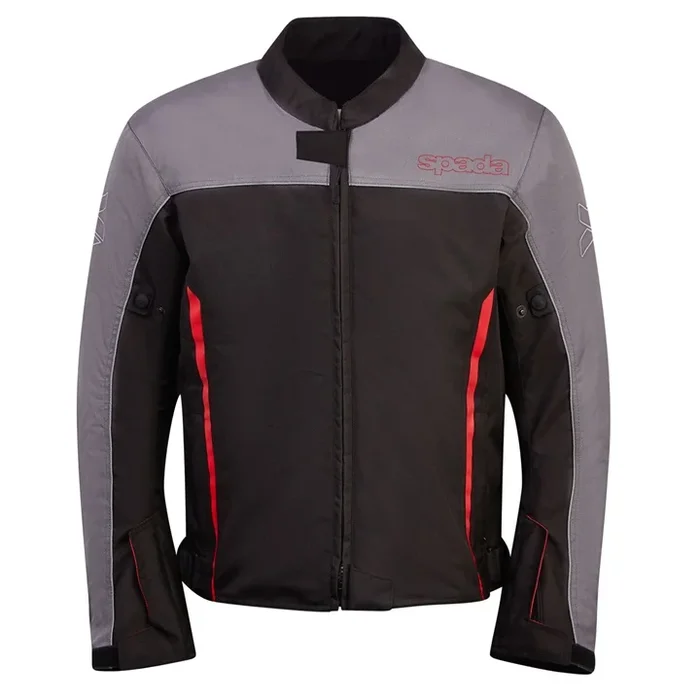 SPADA PACE WP JACKET GREY BLACK RED