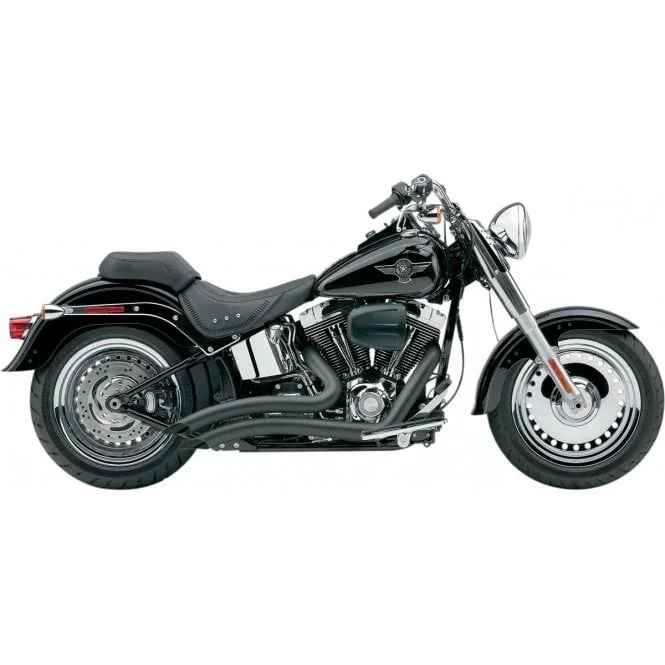 Speedster Swept Short Exhaust System Softail