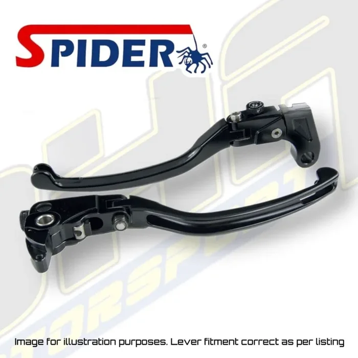 SPIDER Folding Race Brake / Clutch Levers for Ducati 848 / 1098 / 1198
