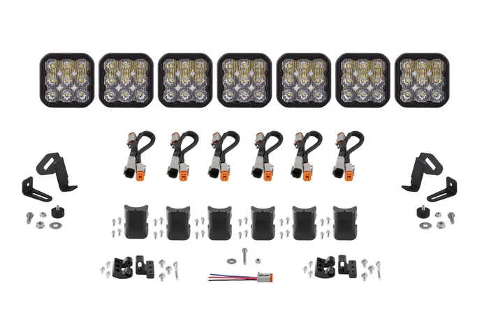 SS5 Sport Universal CrossLink 7-Pod Lightbar White