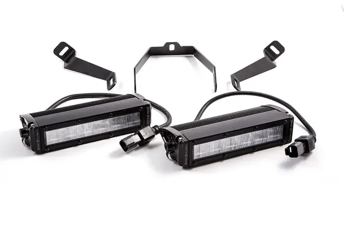 SS6 LED Lightbar Kit, White Driving 15-17 Subaru WRX/STi