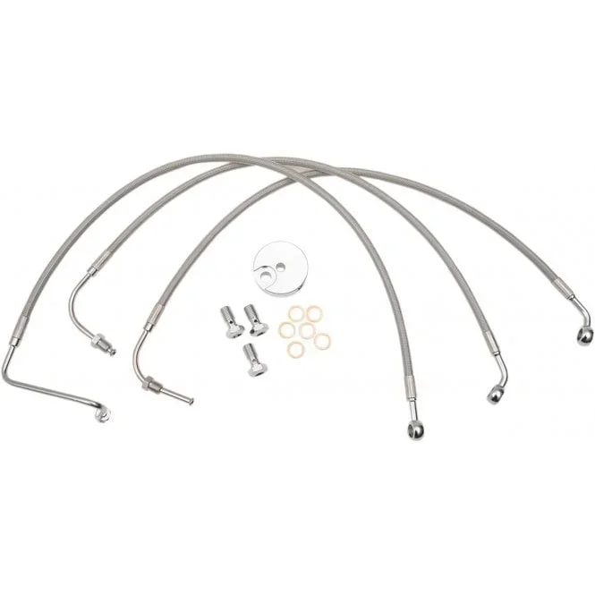 Stainless Steel Brake Line Kit Classic, Touring
