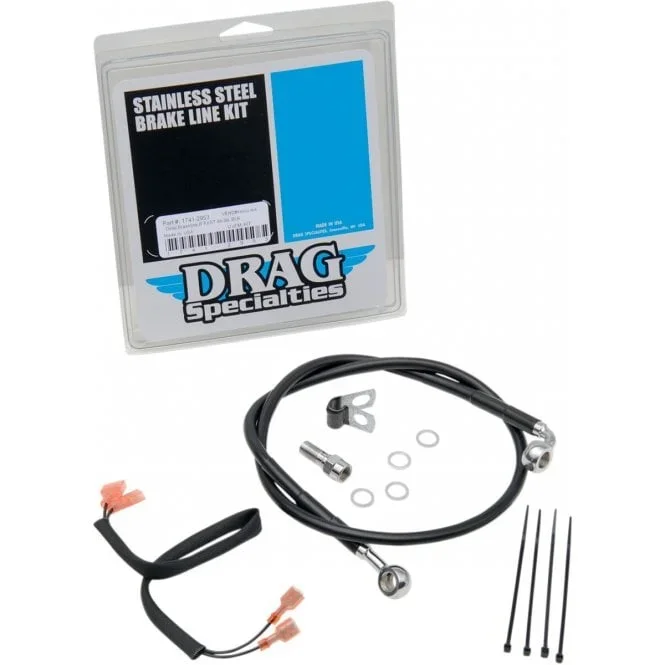 Stainless Steel Brake Line Kit Softail