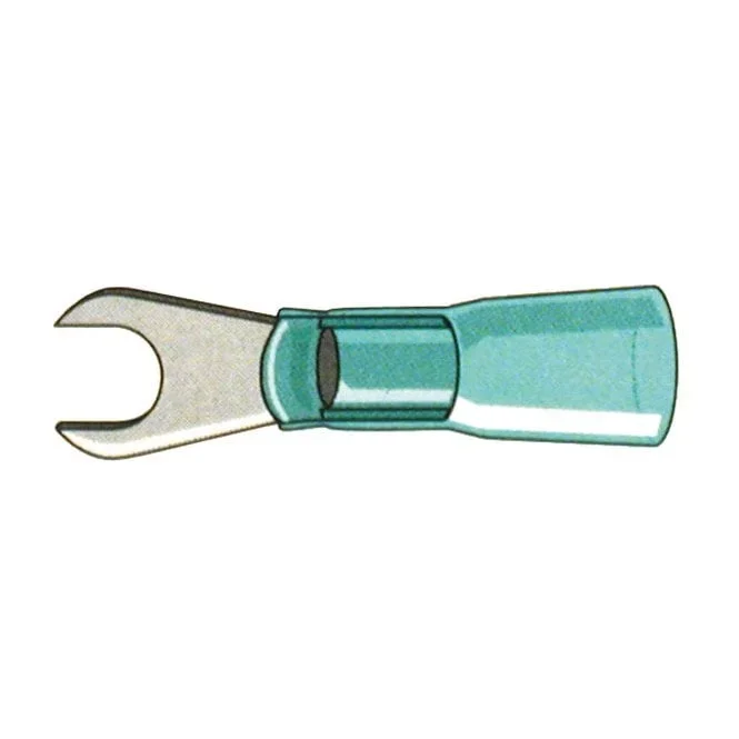 Standard Co Spade terminal connectors #6. Blue
