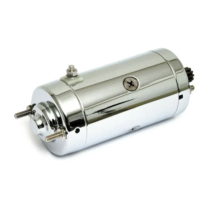 Starter Motor, Prestolite Style. Chrome