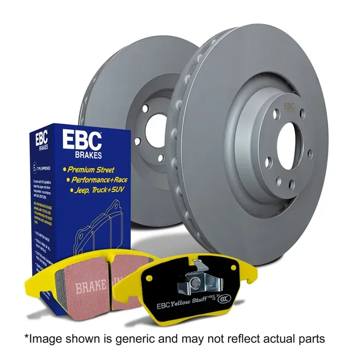State 13 Brake Kit Yellowstuff and RK Rotors (Rear)