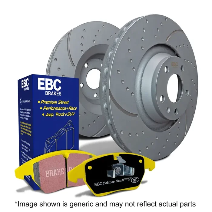 State 5 Brake Kit Yellowstuff And GD Rotors (Rear)