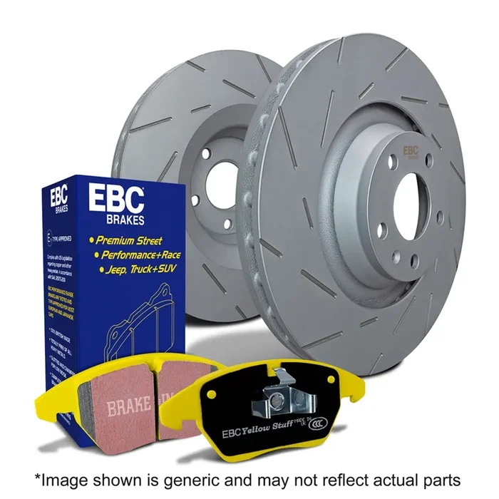State 9 Brake Kit Yellowstuff and USR Rotors (Rear)
