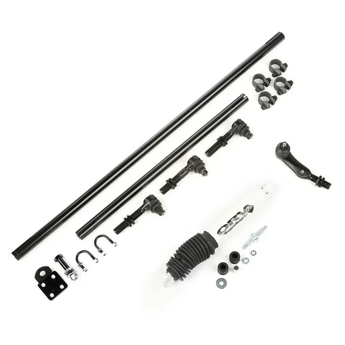 Steering Kit, Damper, Heavy Duty 84-06 Jeep TJ/XJ/ZJ, 4.0L