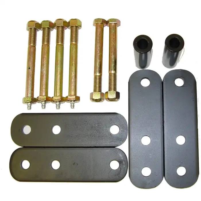 Suspension Leaf Spring Shackle Kit, Front, 1 Inch Lift 87-95 Jeep Wrangler