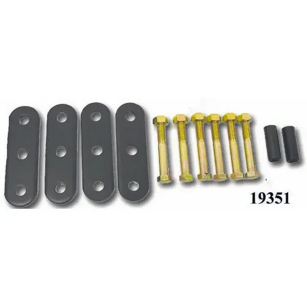 Suspension Leaf Spring Shackle Kit, Heavy Duty 55-75 Jeep CJ