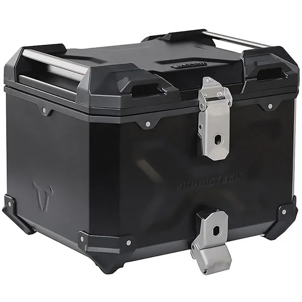 SW Motech Trax Adv Aluminium Top Box – Black