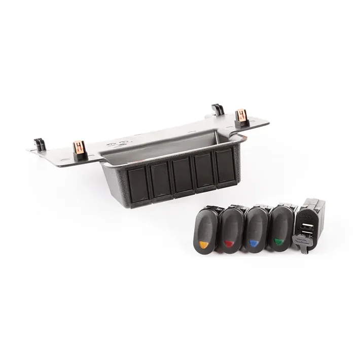 Switch Panel Kit, Lower 11-18 Jeep Wrangler JK/JKU