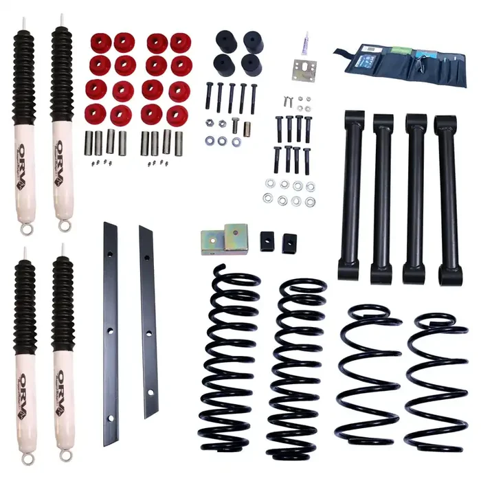 This 2 inch lift kit 97-02 Jeep Wrangler TJ