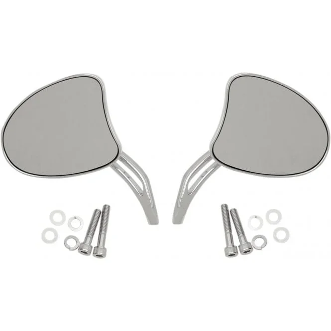Touring Mirror with Slotted Stem