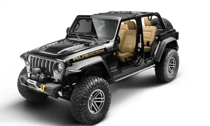 Trail Armor Rocker Panel 18-22 Jeep Wrangler, 2-Door