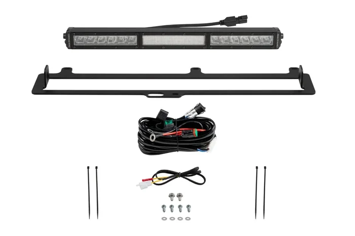TRD Pro Grille Light Bar Kit White Combo2022+ Toyota Tundra