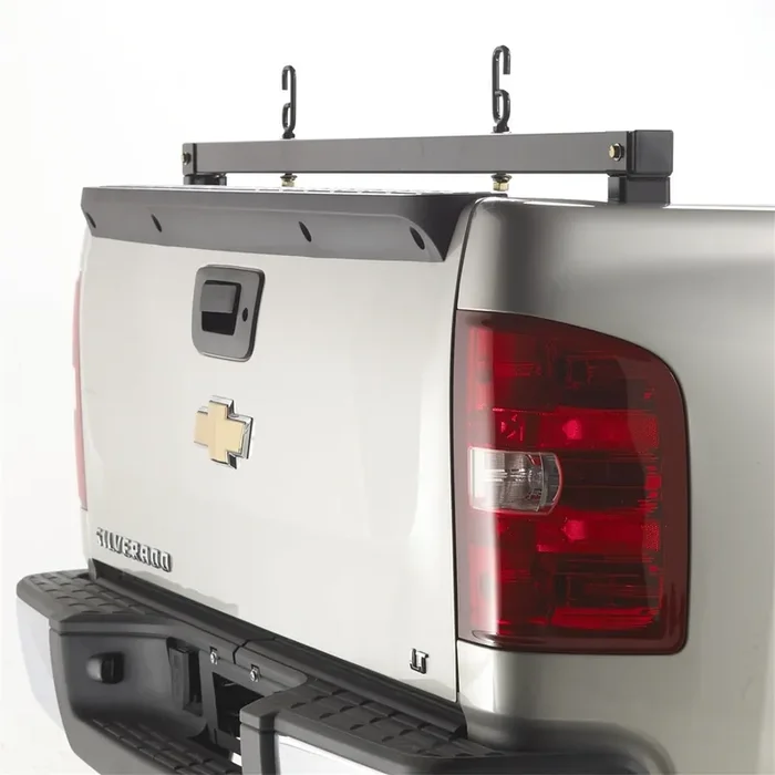 Truck Bed Rear Bar 14-19 Chevy Silverado GMC Sierra 1500 2500 3500