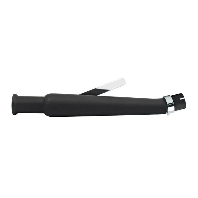 Trumpet Universal Upswept Right Muffler 20-1/2″ Long Black