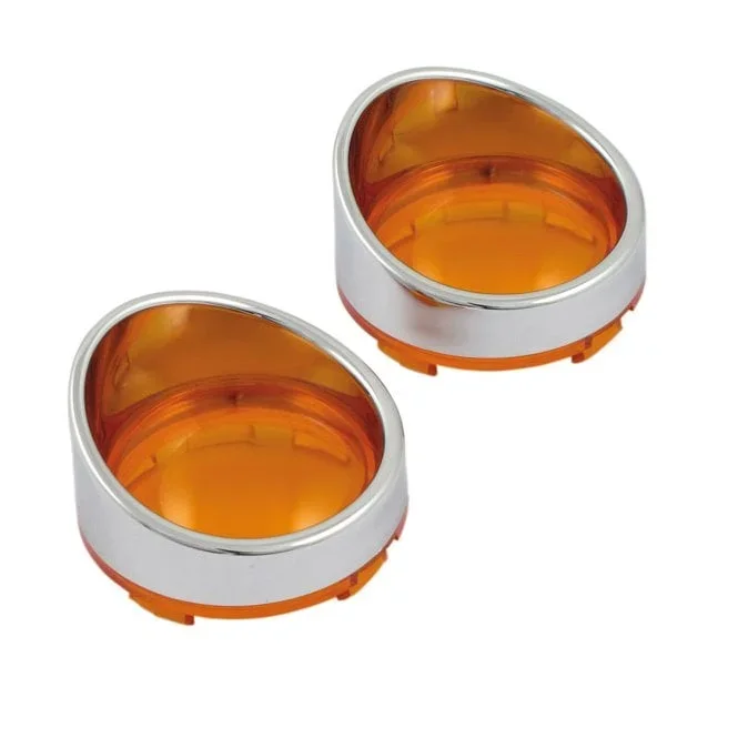Turn Signal Lens With Visor