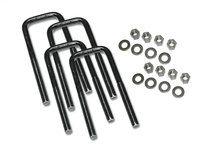 UBOLT 4 PACK 5/8X2/1/2X10 Square Fit Universal Vechile