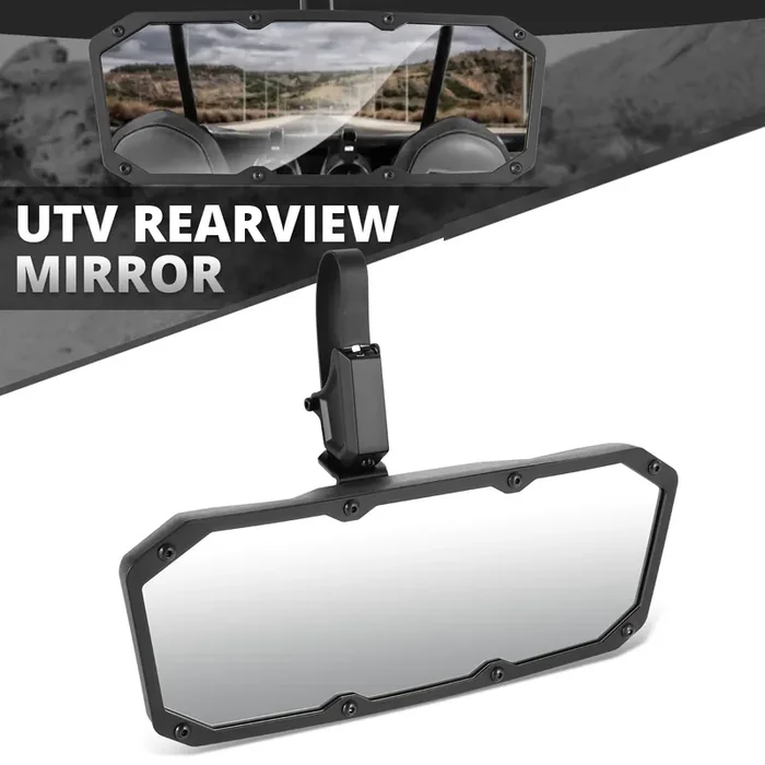 UTV Adjustable Convex Rear View Mirror