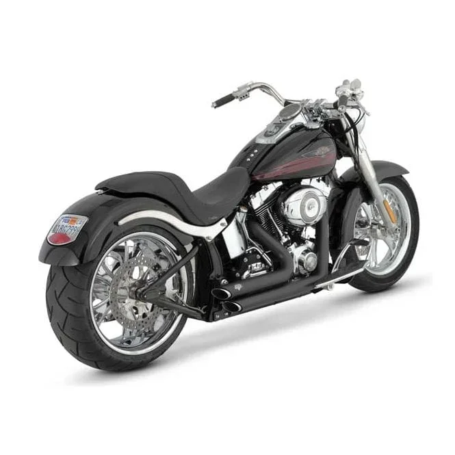 Vance & Hines 2-1/2″ Shortshots staggered exh. Black 87-11 SOFTAIL (EXCL. SE, CVO & ROCKER MODELS)