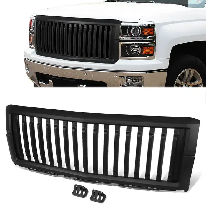 Vertical Fence Front Grille 14-18 Chevrolet Silverado 1500