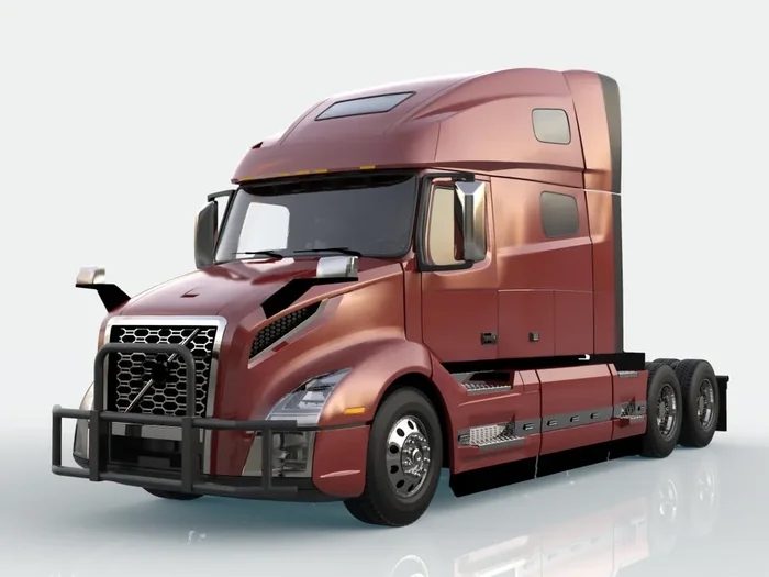 VGDG-10011-10006BK Steel Front Deer Guard 18-24 Volvo VNL