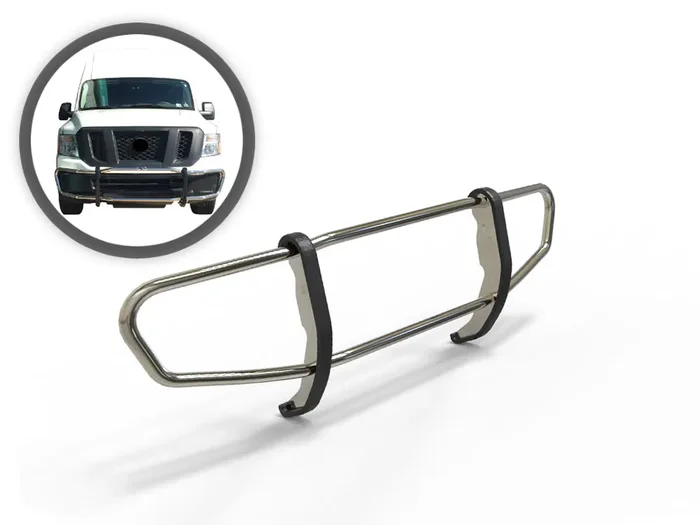 VGFRG-1056-1332SS Steel Front Bumper Guard 12-22 Nissan NV1500 NV2500 NV3500