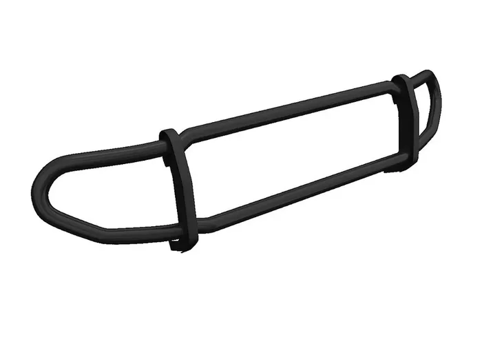 VGFRG-2319-2252BK Steel Front Bumper Guard 21-24 Toyota Sienna
