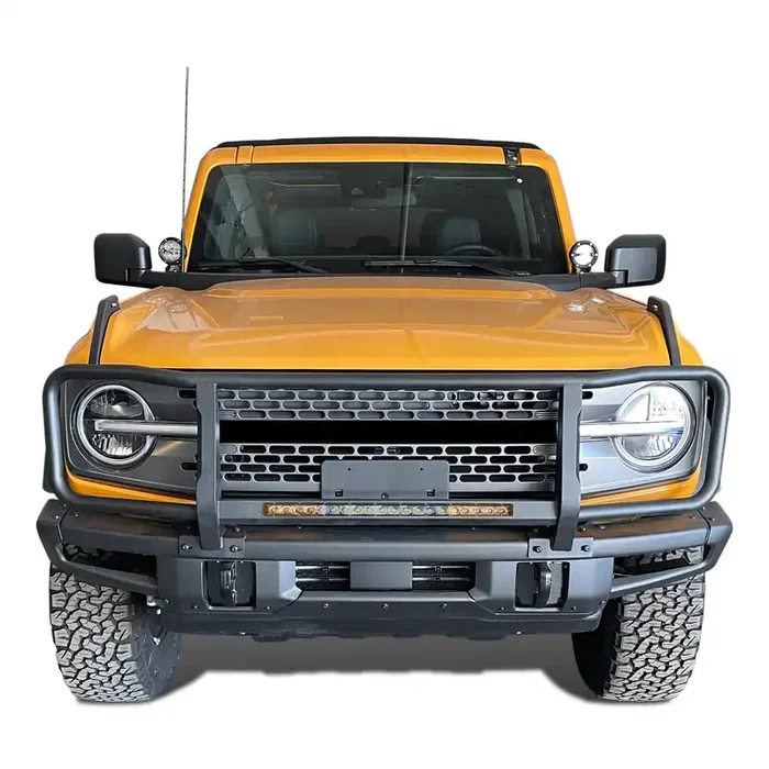 VGFRG-2382BK-LED Steel Brush Guard 21-24 Ford Bronco