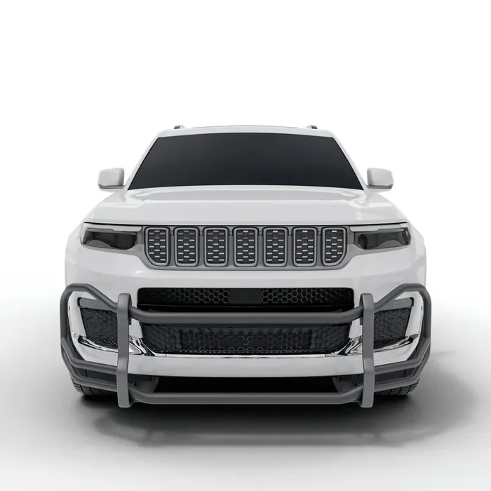 VGFRG-2401BK Steel Front Bumper Guard 21-24 Jeep Grand Cherokee, Cherokee L