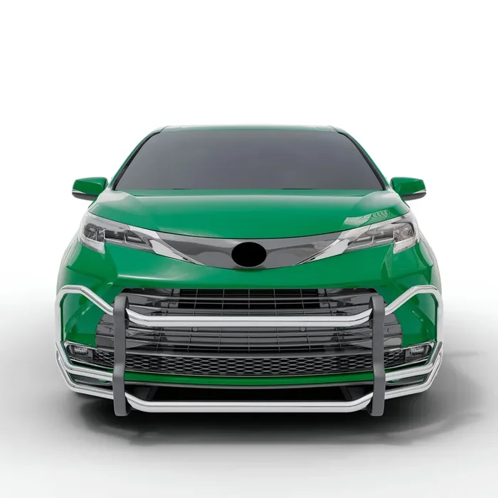 VGFRG-2404SS Steel Front Bumper Guard 21-24 Toyota Sienna