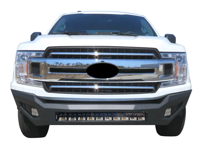 VGHDB-2217BK Steel Front Bumper 18-20 Ford F-150