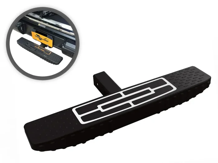 VGPDB-1293BK Universal Black Hitch Step Board