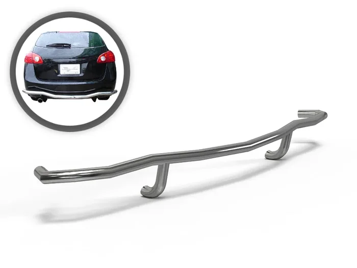 VGRBG-0242SS Steel Rear Bumper Guard 08-12 Nissan Rogue, 14-15 Rogue Select