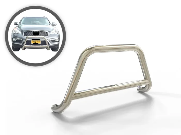 VGRBG-0480SS Steel Rear Bumper Guard 08-12 Infinti EX35, 14-17 QX50