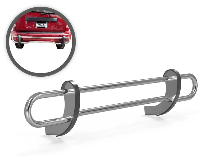 VGRBG-0522SS Steel Rear Bumper Guard 08-12 Jeep Liberty