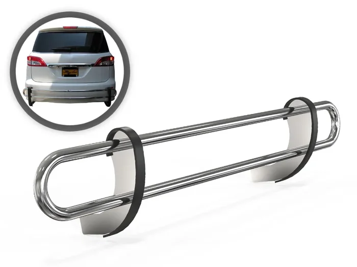 VGRBG-0747SS Steel Rear Bumper Guard 11-17 Nissan Quest