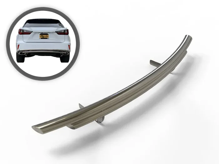 VGRBG-0779-1122SS Steel Rear Bumper Guard 16-22 Lexus RX450h RX350