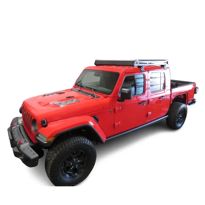 VGRR-2345BK Structural Steel Roof Rack 20-24 Jeep Gladiator, 18-24 Jeep Wrangler JL