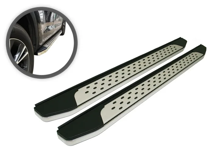 VGSSB-1071-1170AL 5 in. Wide Running Boards 14-19 Toyota Highlander