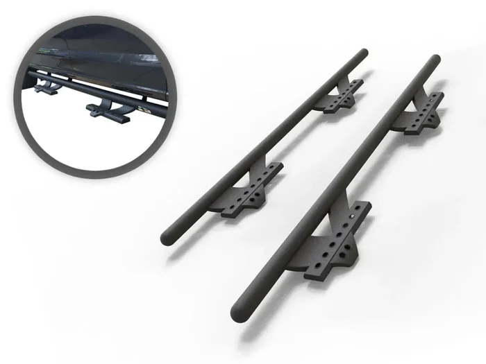 VGSSB-1329BK 3 in. Wide V Signature Side Steps 10-24 Toyota 4Runner