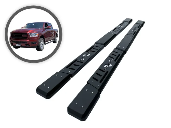 VGSSB-2062-2249BK Steel Optimus Side Steps 18-24 Jeep Wrangler JL 4 Door Only