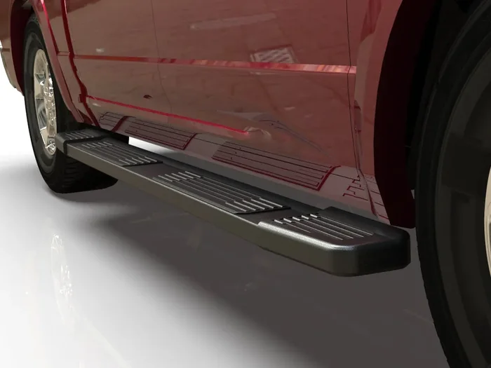 VGSSB-2100-2104BK 6 in. Wide Running Boards 09-24 Dodge Ram 1500 2500 3500