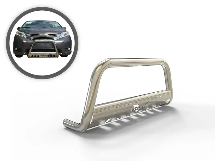 VGUBG-1276-2251SS 2.5 in. Wide Classic Bull Bar 21-24 Toyota Sienna