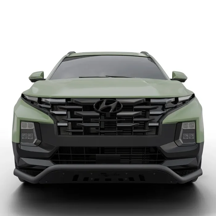 VGUBG-1772-2422BK Steel Front Bumper Guard 22-24 Hyundai Santa Cruz