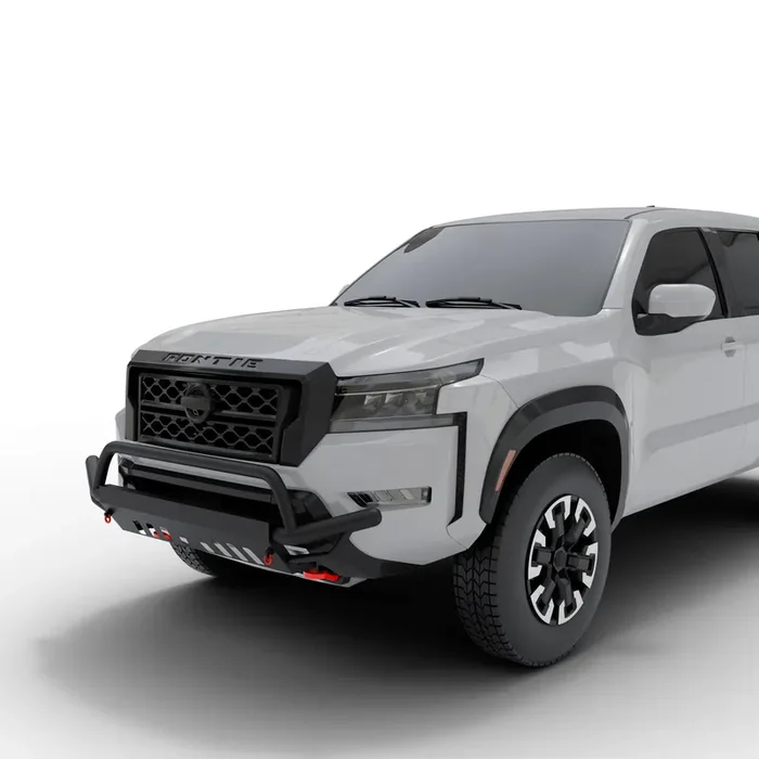 VGUBG-1786-2408BK Steel Front Bumper Guard 22-24 Nissan Frontier