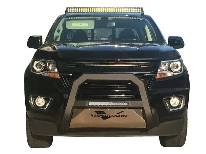 VGUBG-1887-0917BK-LED Steel Optimus Bull Bar 01-06 Acura MDX, 03-08 Honda Pilot